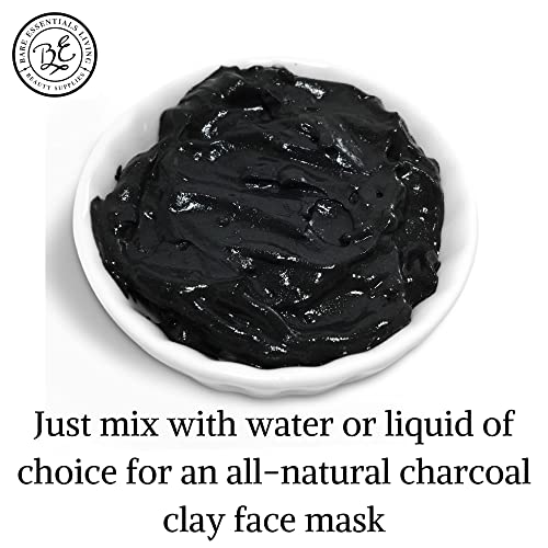 Çıplak Essentials Yaşam Bentonit Kil ve Aktif kömür tozu karışımı Kil yüz Maskesi, Yüz Bakımı, Saç çamur maskesi,