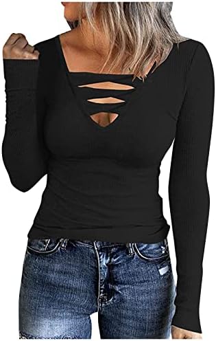 NOKMOPO Uzun Kollu Gömlek Kadınlar için Moda Rahat Mizaç Dantel O-Boyun Düğmesi Baskılı Gömlek Bel Uydurma T-Shirt
