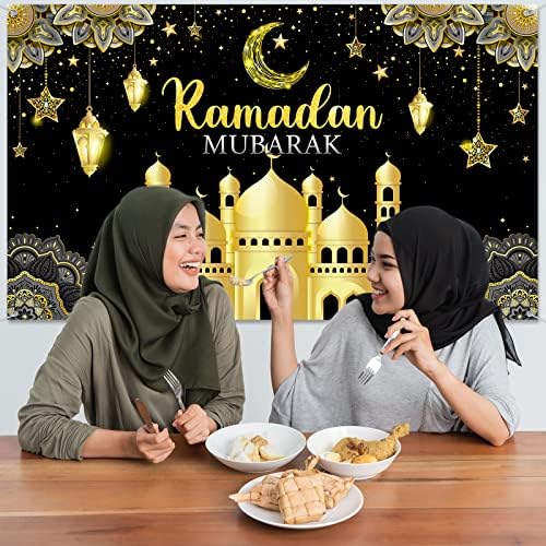 Ramazan Mübarek Süslemeleri Zemin Afiş Müslüman Ramazan Kareem Arka Plan Eid Mubarak İşareti fotoğraf kabini Zemin