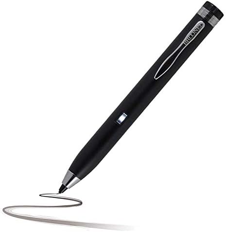 Broonel Siyah Mini İnce Nokta Dijital aktif iğneli Kalem ile Uyumlu HP 15,6 İnç HD Dokunmatik Ekranlı Dizüstü Bilgisayar
