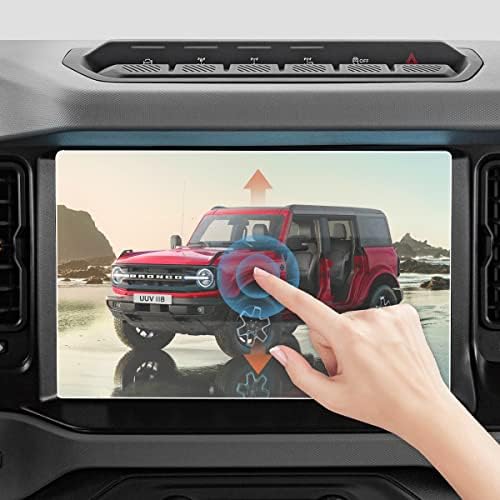 INTGET 12 inç Ford Bronco Ekran Koruyucu için 2023 2022 2021 Temperli Cam Ekran Koruyucu Merkezi Dokunmatik Ekran