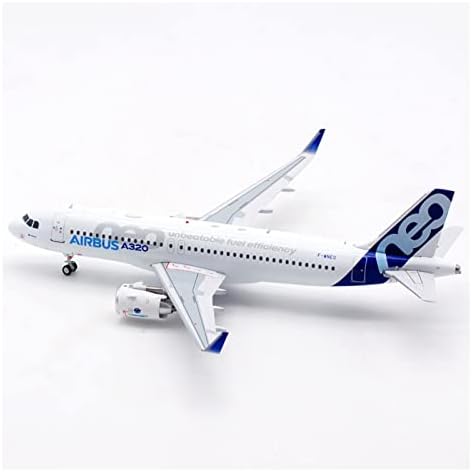 Uçak Modelleri 1: 200 Ölçekli Model Airbus için Fit A320NEO F-WNEO Minyatür Dekoratif Plastik Uçak Kiti Ekran Serisi
