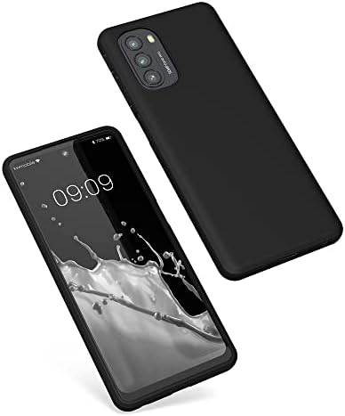 kwmobile TPU Kılıf Motorola Moto ile Uyumlu G51 5G-Case Yumuşak İnce Pürüzsüz Esnek Koruyucu Telefon Kapağı - Siyah