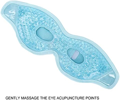 Göz Maskesi, Yeniden Kullanılabilir Jel Boncuk Göz Paketi, Şişlik ve Kuru Gözler için Göz Yastığı, Sıcak Soğuk Kompres
