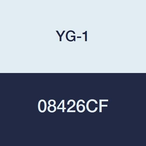 YG - 1 08426CF HSSCo8 End Mill, 4 Flüt, Uzun Uzunluk, Merkez Kesme, TiAlN-Futura Kaplama, 6-1/2 Uzunluk, 1
