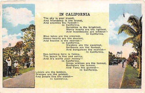 Çeşitli, Kaliforniya Kartpostalı