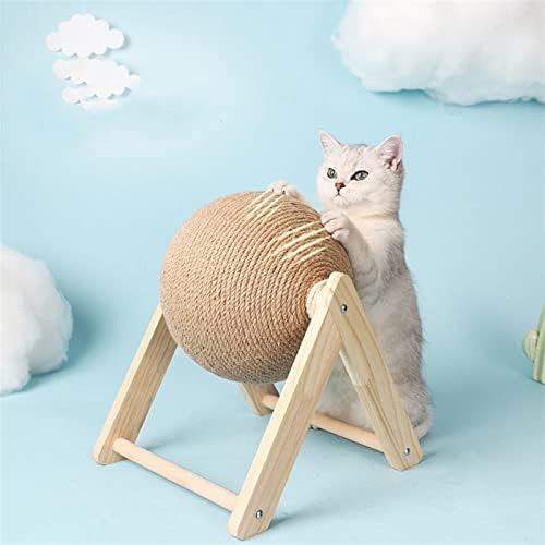 DEPİLA Kedi Tırmalama Pedi Kedi Tırmalama Topu Oyuncak Aşınmaya Dayanıklı kedi Tırmalama Tahtası sisal Topu kedi Oyuncak