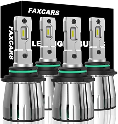 FAXCARS 9005 HB3 LED far lambaları ıçin Renegade Komutanı Maverick Yüksek ışın ve Düşük ışın Combo Dönüşüm Kitleri