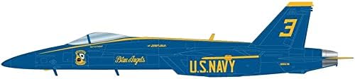 Willings Değirmen Spec Çıkartması 1/72 ABD Donanması Mcdonnell Douglas F / A-18E / F Süper Hornet Mavi Melekler Plastik