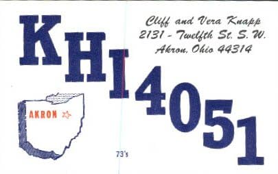 Akron, Ohio Kartpostalı