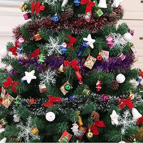 INDYAH Yapay Noel Ağacı Mevsimlik Önceden Aydınlatılmış Renkli Işıklı Noel Ağacı Noel Ağacı, Noel, Ev, Mutfak, Masa