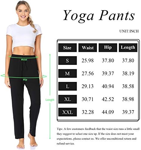 CULAYİİ Bayan Yoga Sweatpants Cepler ile Yüksek Bel Hızlı Kuru Hafif İpli Pantolon Streç Joggers egzersiz pantolonları