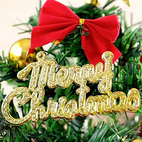 njıa Masa Üstü Noel Ağacı Yapay Noel Ağaçları Yapay Mini Noel Masaüstü Çam Ağacı, Noel için DIY El Sanatları Mini