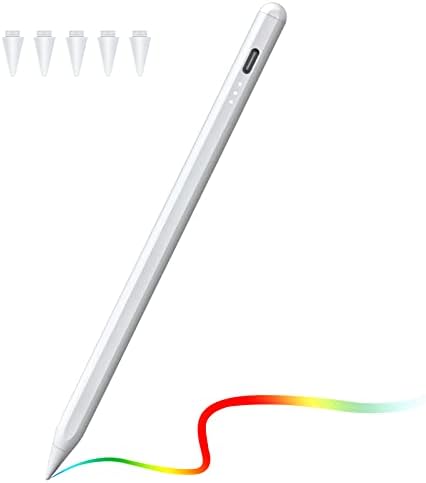 5 Dakika iPad için Bu Stylus Kalemi Tam Şarjlı, Apple Pencil'ın Yerini Alan, Eğimli Kalın İşlevli, Avuç İçi Reddetme