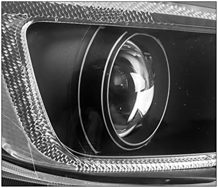 ZMAUTOPARTS Halojen Projektör Farlar Farlar Siyah ile Uyumlu 2015-2020 Subaru WRX