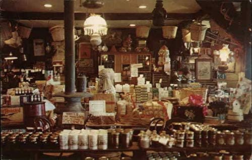 Eski Grist Mill Country Mağazası Rhinebeck, New York NY Orijinal Vintage Kartpostal
