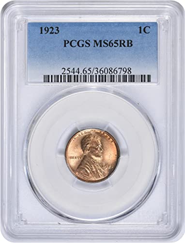 1923 P Lincoln Cent PCG'LER MS65RB