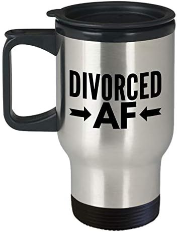 Mutlu Boşanma Kahve Seyahat Kupa En Komik Benzersiz Boşanmış çay bardağı Erkekler Kadınlar İçin Mükemmel Bir Fikir