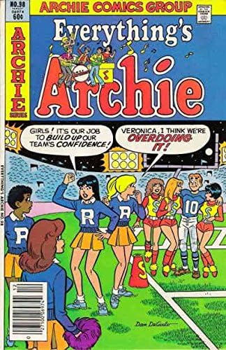 Her şey Archie 98 FN; Archie çizgi romanı / Aralık 1981 Futbol Amigo Kızı