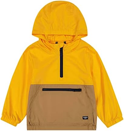 Osh Kosh Erkek Bebek Hafif Suya Dayanıklı Ceket, Sarı
