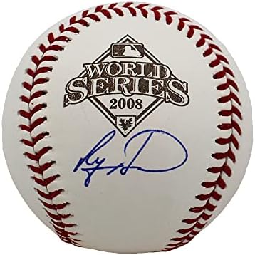 Ryan Howard İmzalı / İmzalı Philadelphia Rawlings Dünya Serisi 2008 Beyzbol