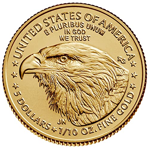 2023 Amerikan Altın Kartalı Beş Dolarlık Külçe Dolaşımsız