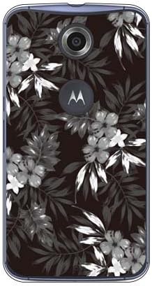 SECOND SKİN Resort Çiçek Siyahı (Şeffaf) / Nexus 6/Y için! mobil YMRNX6-PCCL-298-Y421