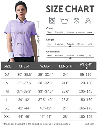 Hiverlay Egzersiz Gömlek Kadınlar için Koşu Yürüyüş Hızlı Kuru golf gömlekleri UPF 50 + SPF Hafif Kazak Cep