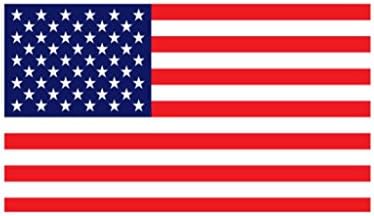 NI2933-Pack Amerikan Bayrağı-Renkli Etiket-Çıkartma / Amerika Birleşik Devletleri Bayrağı Çıkartma / 4 İnç Genişliğinde