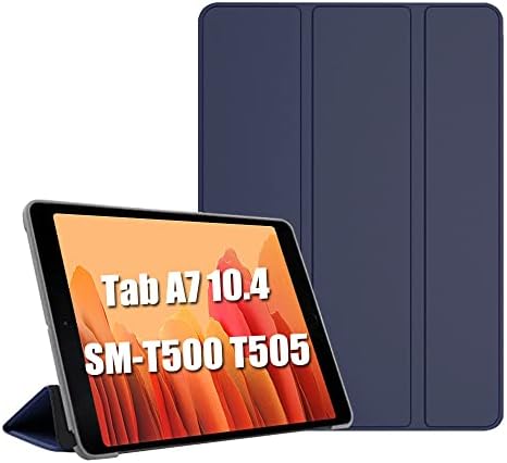 samsung Galaxy Tab için A7 10.4 2020 Kılıf mart Standı Kılıf Kapak Şeffaf Case Arka Samsung Galaxy Tab için A7 10.4