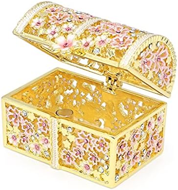 SJYDQ Japon Mücevher Kutusu High-end Kiraz Çiçeği Mücevher Kutusu Takı Yüzük Küpe Saklama Kutusu