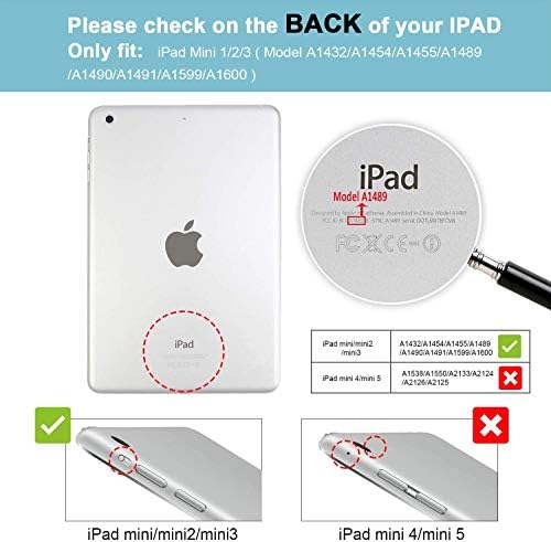 ProCase iPad Mini 1 2 3 Ekran Koruyucuları Paketi ile iPad Mini Kılıf için 7.9 inç iPad Mini 5 2019 / Mini 4 3 2 1