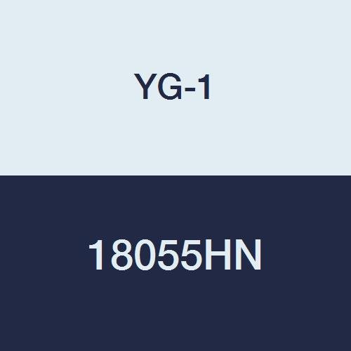 YG - 1 18055HN HSS End Mill, 2 Flüt, 42 Derece Sarmal, Uzun Uzunluk Alüminyum, Kalay Kaplama, 3-1/4 Uzunluk, 3/8