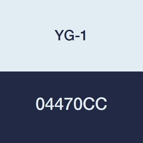 YG-1 04470CC HSSCo8 End Mill, 6 Flüt, Düzenli Uzunluk, TiCN Finish, 4-1/2 Uzunluk, 1-3/4