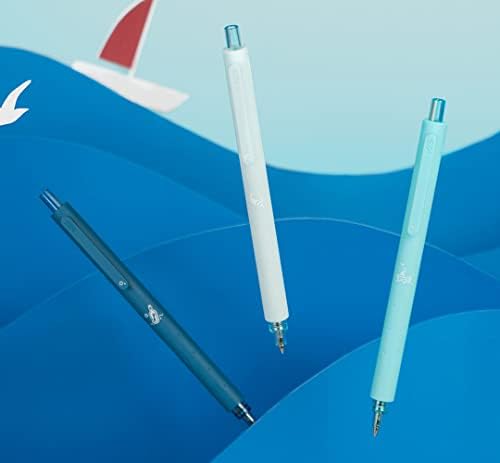Xıxıxıaozhu KACO K1028 Roket Serisi Geri Çekilebilir jel mürekkep kalemleri, Haddeleme Topu ofis kalemi Adam Kadınlar