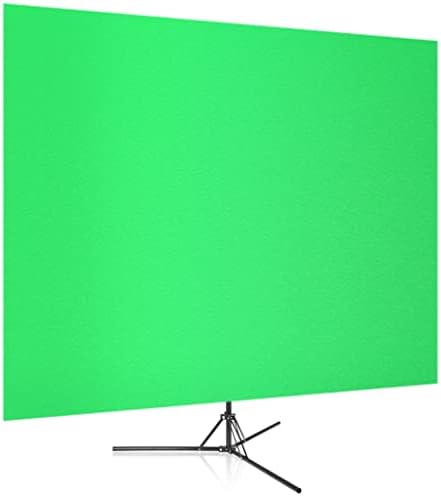 CLGZS 150x200m Yeşil Ekran Zemin Standı ile 4:3 Format Yatay/Dikey Mod Kırışıklık Dayanıklı Kumaş Oyun Videoları