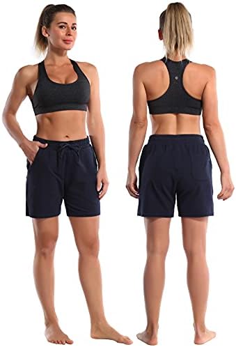 BUBBLELİME 5 / 10 / 19 kadın Joggers Pantolon Yoga Salonu Bermuda Şort Egzersiz Koşu Elastik Bel Cepler Spor Salonu
