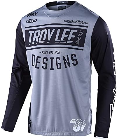 Troy Lee Tasarımlar GP Hava Çarpık Jersey-Motocross Dirt Bike ATV Enduro Çift Spor Yarış Off Road Uzun Kollu Dişli-Yetişkin