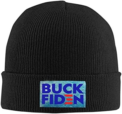 Buck Fiden Şapka Erkek Kadın Örgü Şapka Sıcak Kafatası Klasik Bere Siyah Rahat Şapkalar