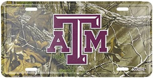Texas A & M Kamuflaj Metal Plaka