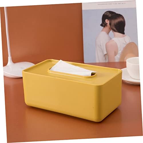 Zerodeko 1 adet Kutu Mendil Kutuları Araba Doku Kutusu Kare Doku Kutusu kağit kutu Kapak Mendil Dağıtıcı tuvalet kağit