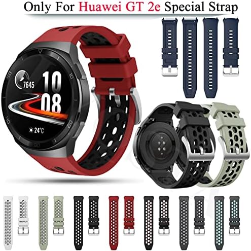 BEDCY Spor Orijinal Silikon 22mm Watchband Sapanlar Huawei İzle GT 2e Akıllı İzle Yedek GT2e Bileklik Bilezik Kemer