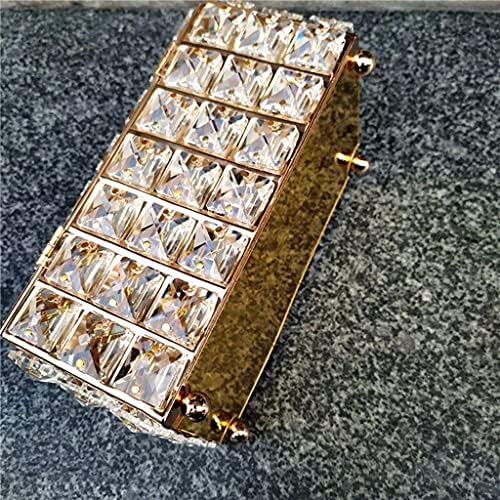Doku Kutusu Doku Kutusu Doku saklama kutusu Shinning Altın Gümüş Cam kağıt kap için Restoran Araba Ev Otel Masaüstü