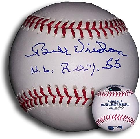 Bill Virdon İmzalı Major League Baseball NL ROY 55 Korsanları