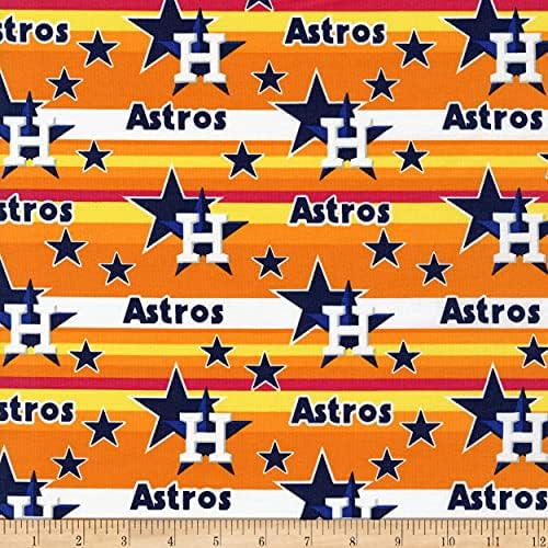 Major League Baseball Houston Astros Yıldız Turuncu, Bahçesinde Kapitone Kumaş
