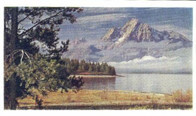 Grand Teton Ulusal Parkı, Wyoming Kartpostalı