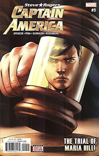 Kaptan Amerika: Steve Rogers 9 VF / NM; Marvel çizgi romanı