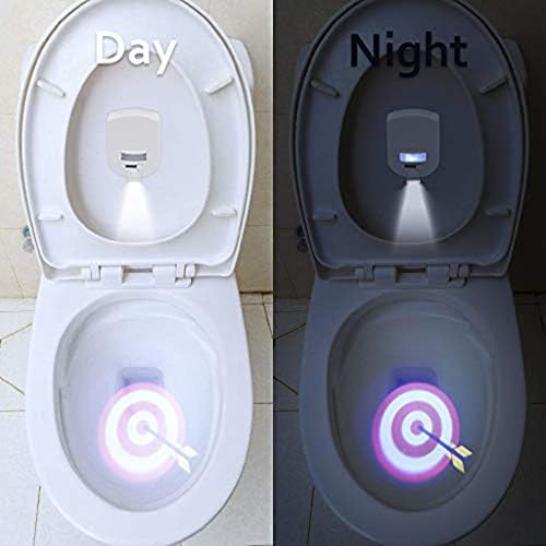 Klozetlerde kullanım için SANGNİ Yenilik tuvalet projektör ışığı gece lambası Hareket Aktif Sensör Gece Lambası, Erkek