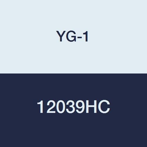YG-1 12039HC HSS End Mill, 4 Flüt, Çift, TiCN Kaplama, Normal Uzunluk, 3-1/16 Uzunluk, 1/8