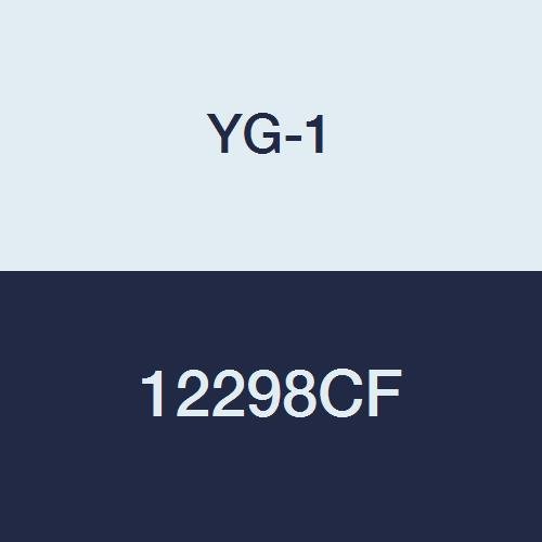 YG-1 12298CF HSSCo8 End Mill, 4 Flüt, Normal Uzunluk, Çift, TiAlN-Futura Kaplama, 3-3/8 Uzunluk, 17/64